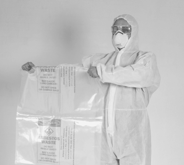 Correct PPE for asbestos sampling